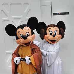 ディズニー・ワールド毎年恒例『スター・ウォーズ』イベント開催／ジェダイ・ミッキー、プリンセス・レイア・ミニー／（C）Disney【モデルプレス】