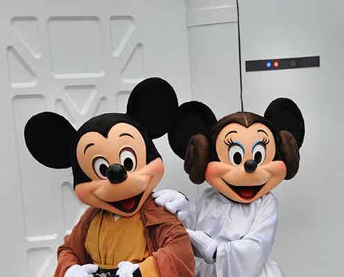 ミッキー&ミニー『スター・ウォーズ』に変身、ディズニー・ワールドで恒例イベント開催
