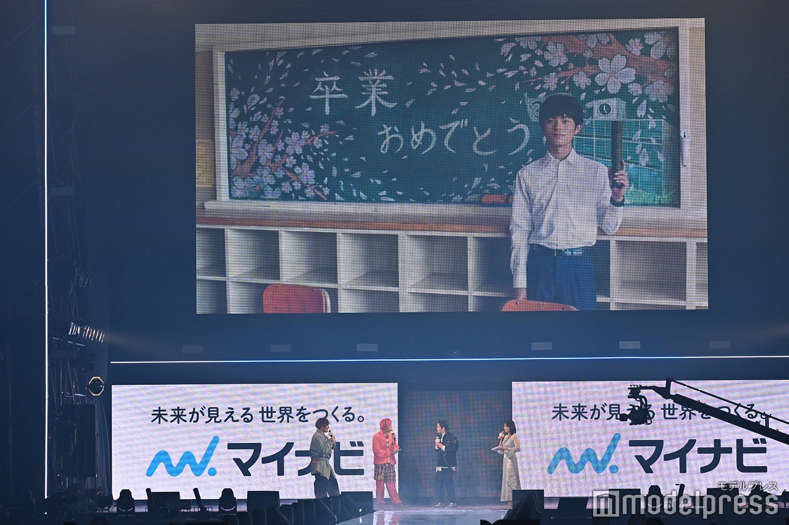 ステージの様子（C）モデルプレス