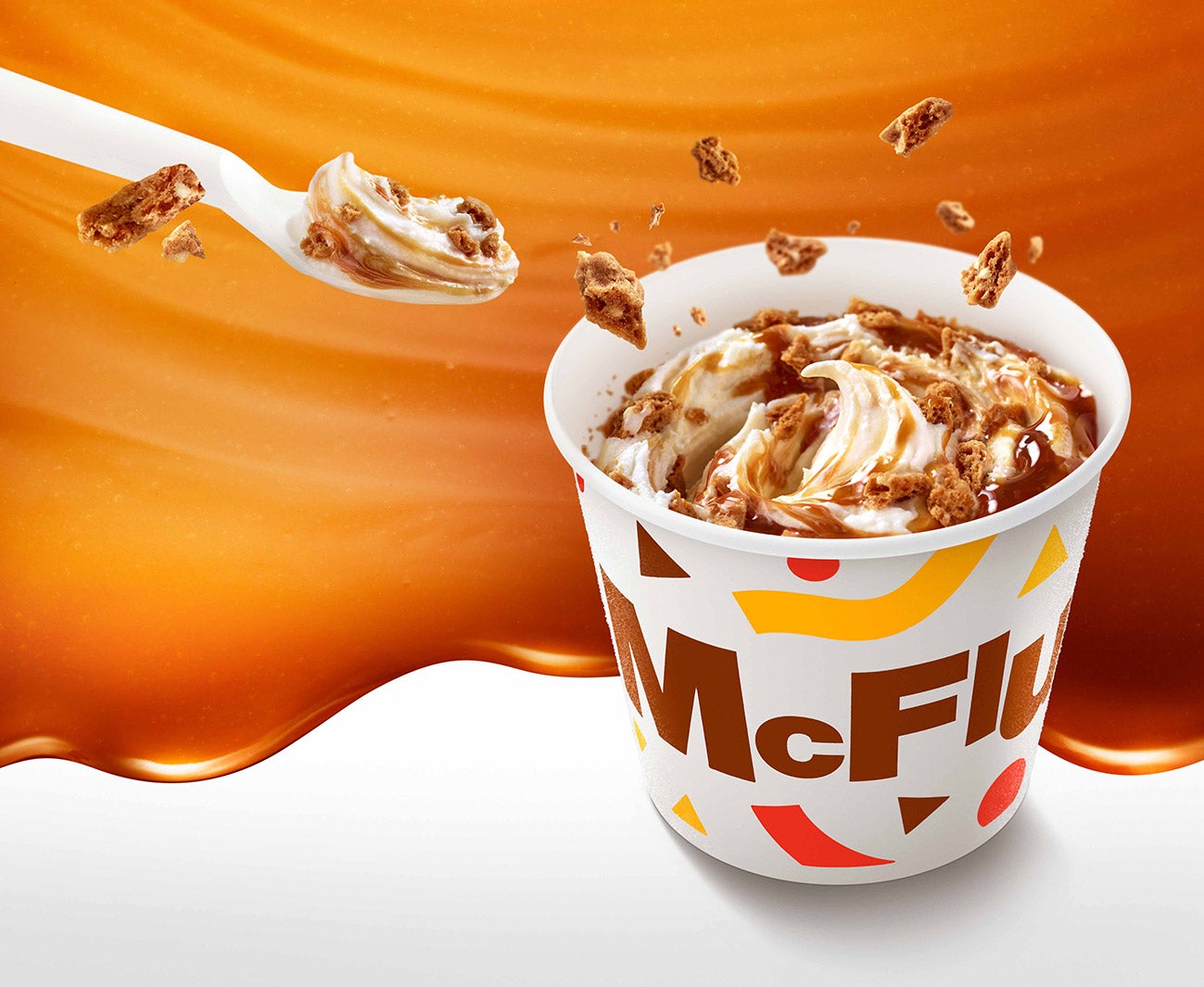 マクドナルド、“史上初”「マックフルーリー 生キャラメル」登場