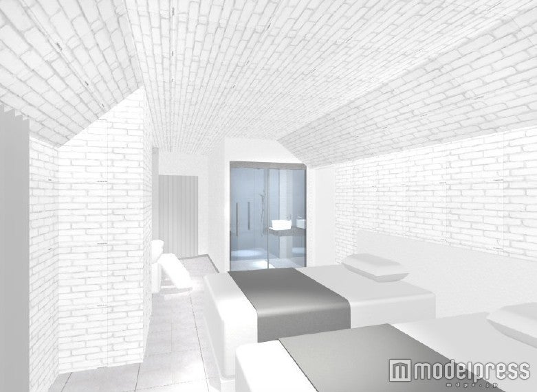 特別フロア 客室タイプ“洞窟”／画像提供：SHIBUYA HOTEL EN