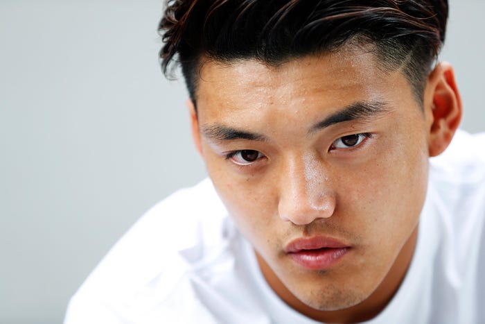 堂安律(撮影:中島大介)