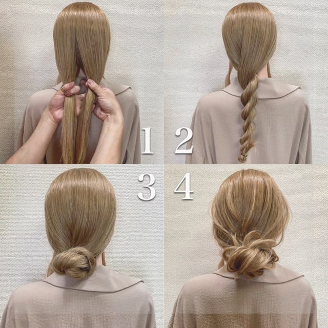 お団子アレンジ