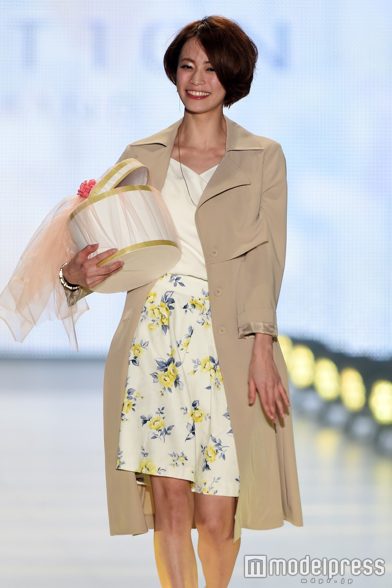 坂田梨香子「関西コレクション2016 S／S」より（C）モデルプレス