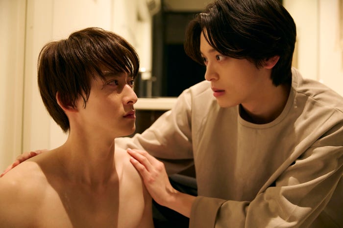 伊藤あさひ、松本大輝「ふったらどしゃぶり」第2話(C)「ふったらどしゃぶり」製作委員会・MBS