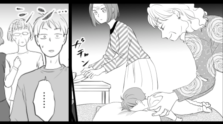 生後1ヶ月の息子を…わざと【うつ伏せ】で置いていた義母！？直後⇒その場にいる全員が、真っ青になったワケ