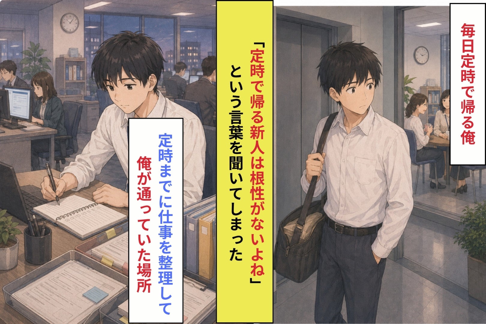 毎日定時で帰る僕が、職場に言えないまま通っていたもう１つの場所