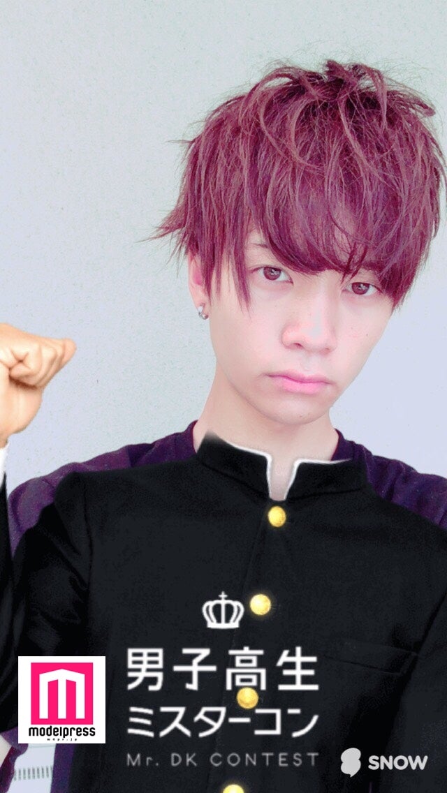 「パートナー投票数」2位：中藤海人 
「男子高生ミスターコン2016」近畿地方／ファイナリスト発表