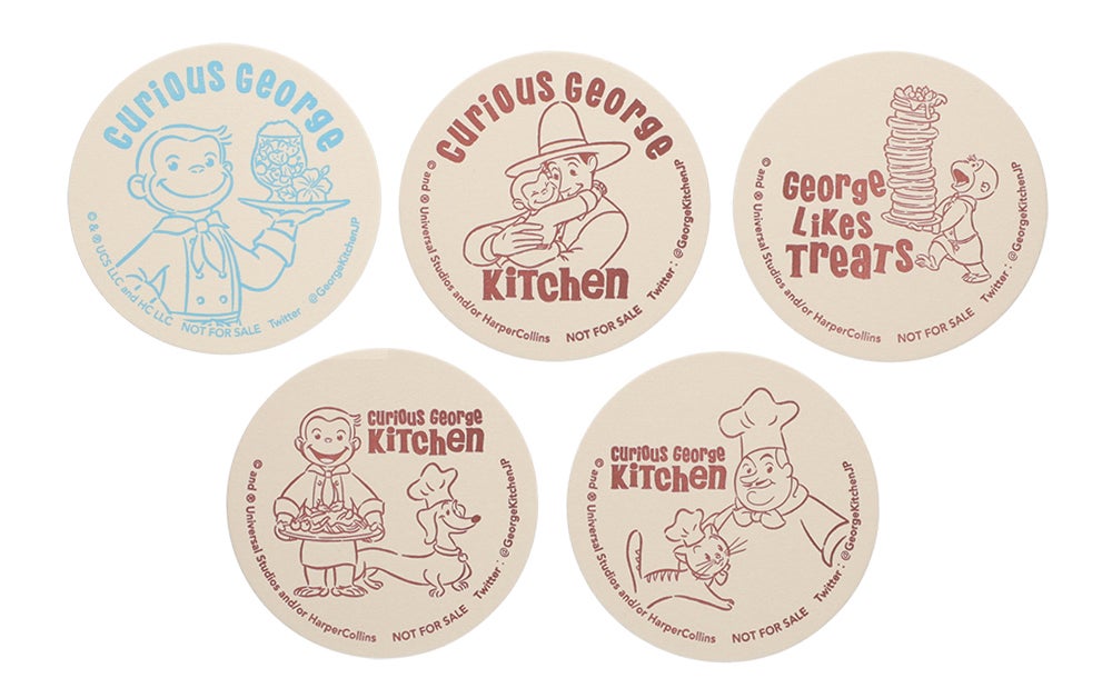 来店記念特典「オリジナルコースター」（非売品）（C）＆（R） UCS LLC and HC LLC