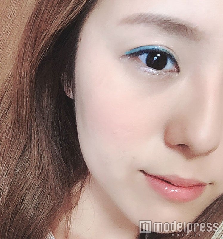 マーメイドメイクが完成！／写真：onoaki（C）モデルプレス