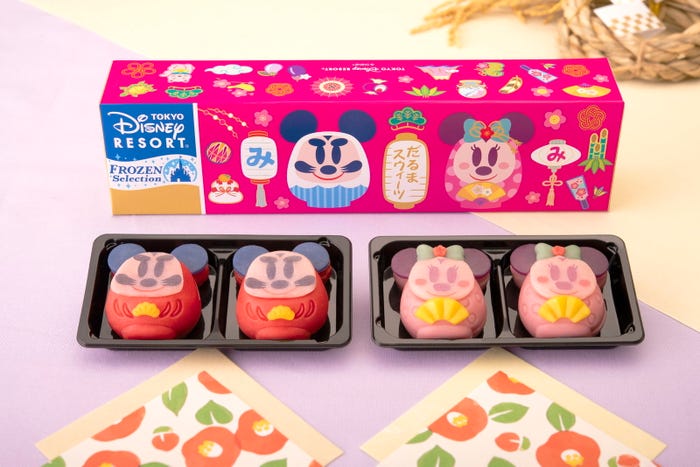 だるまスウィーツ(4個入り) 1,500円(C)Disney