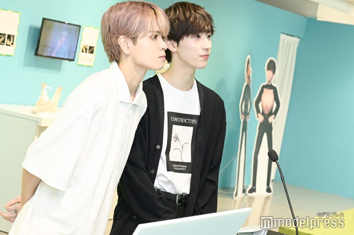 栗田航兵、四谷真佑 (C)モデルプレス