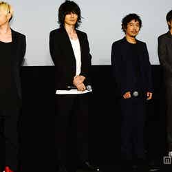 BUMP OF CHICKEN（左から）直井由文、藤原基央、升秀夫、増川弘明