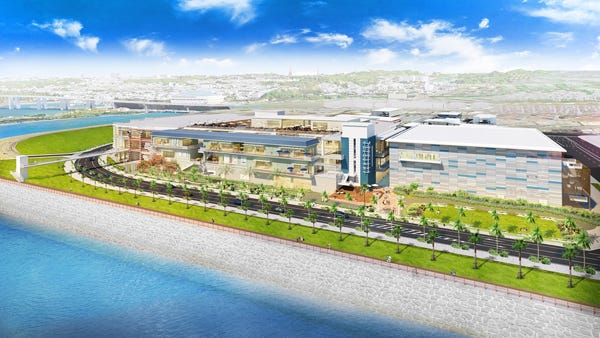 沖縄に初の水族館併設、大型ショッピングモールが2020年春開業