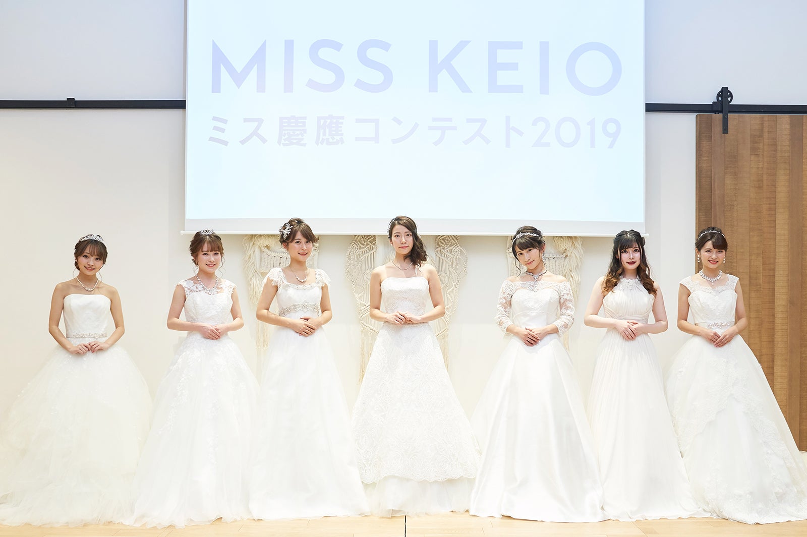 「ミス慶應コンテスト2019 グランドフィナーレ」より（提供写真）