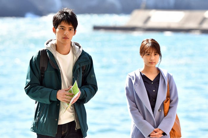 岡田健史、有村架純/「中学聖日記」第9話より(C)TBS