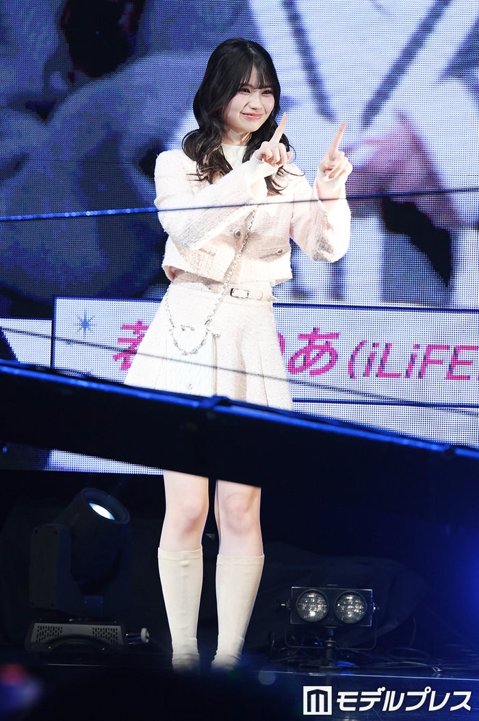 「今日好き」藤田みあ、美脚輝くミニスカセットアップ姿に熱視線「あざと可愛くて最強」「理想のスタイル」【学生ランウェイ】