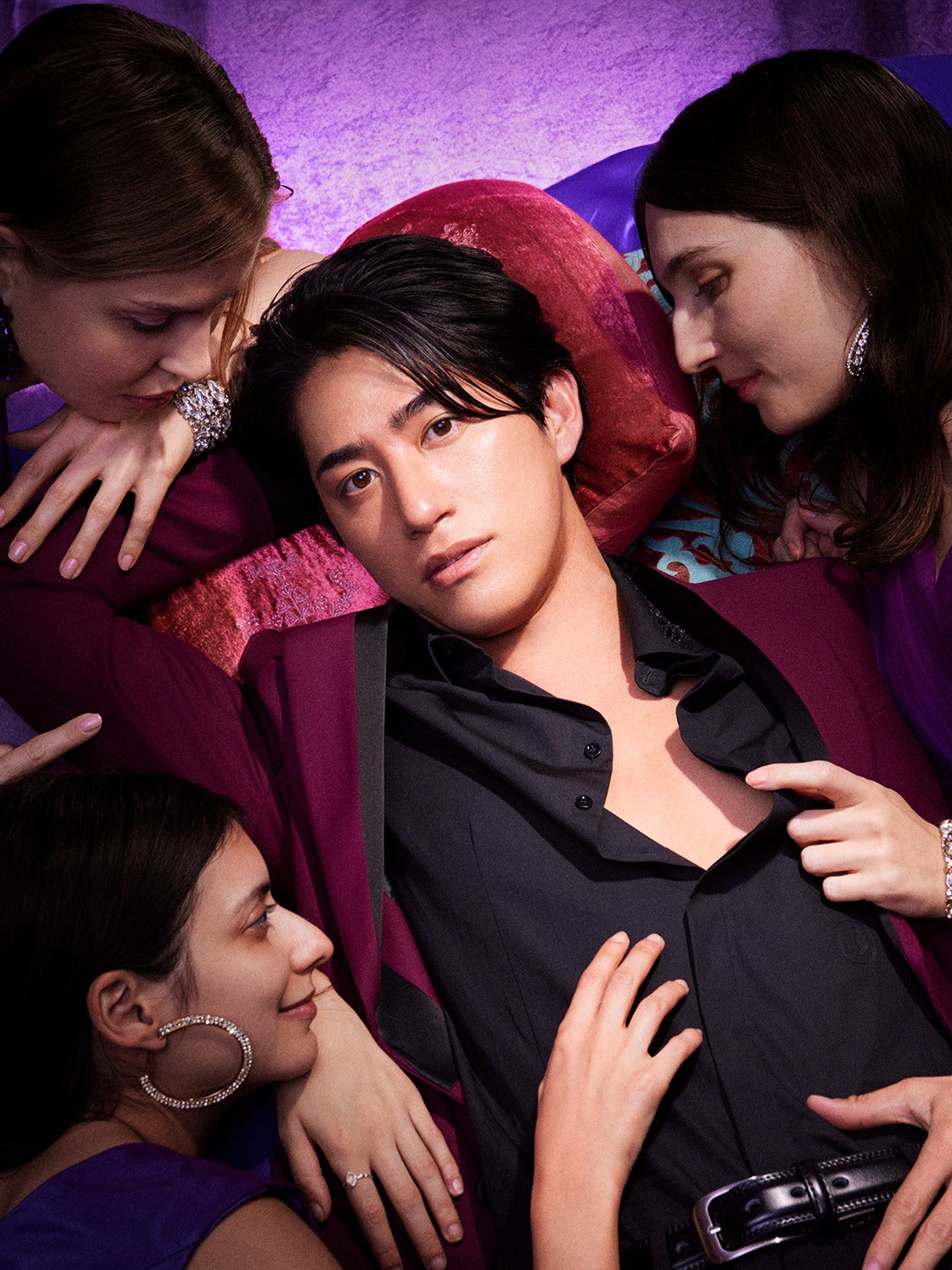 山城裕司「LOVE POWER KINGDOM〜恋愛強者選挙〜」（C）AbemaTV,Inc