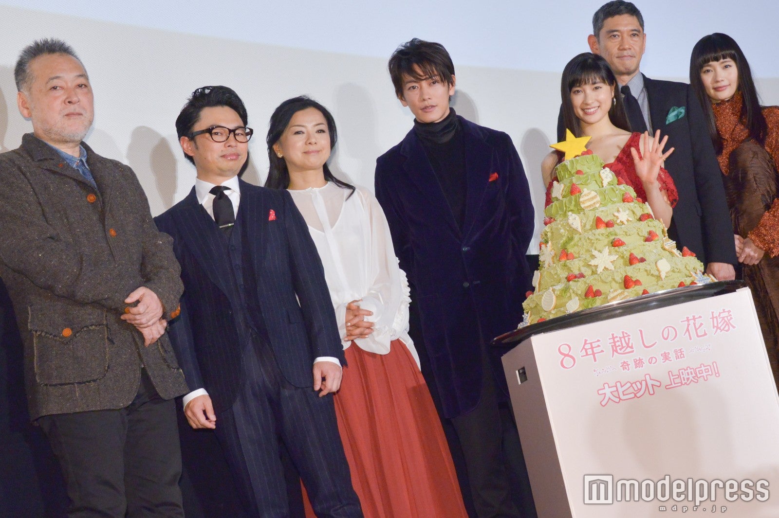 瀬々敬久監督、浜野謙太、薬師丸ひろ子、佐藤健、土屋太鳳、杉本哲太、中村ゆり （C）モデルプレス