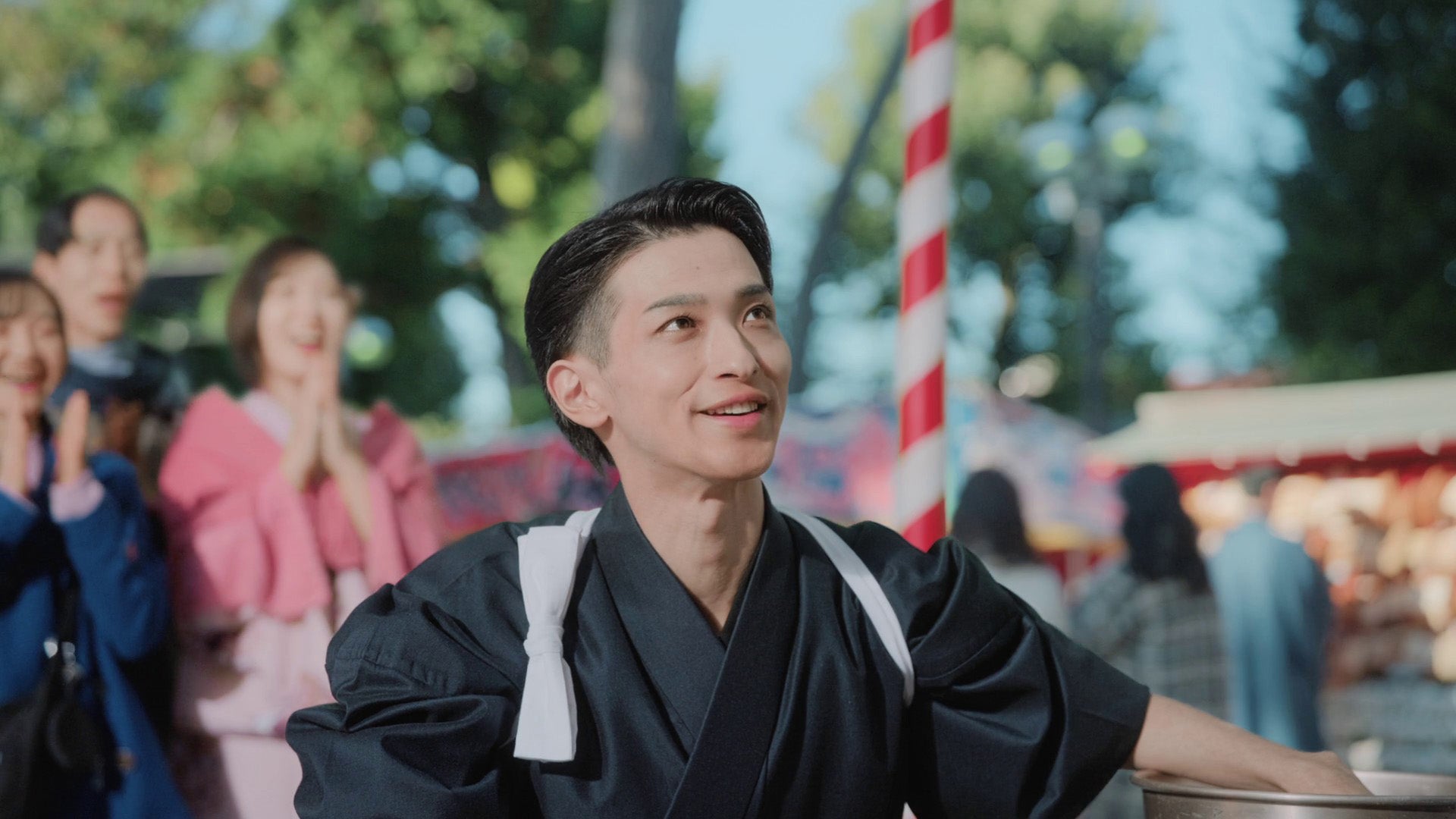 横浜流星／「お正月を写そう♪2026 “チェキ（TM）”続・運命のもちつき」（提供写真）