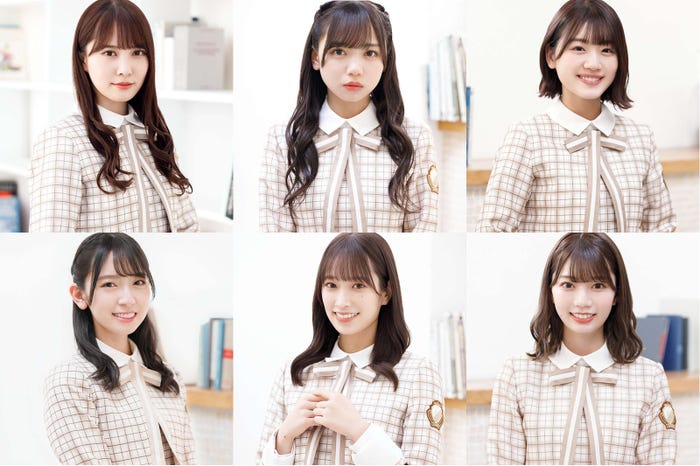 (上段左から)加藤史帆、齊藤京子、佐々木美玲(下段左から)金村美玖、佐々木久美、高本彩花(提供写真)