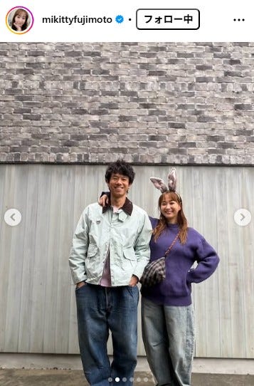 藤本美貴 Instagramより
