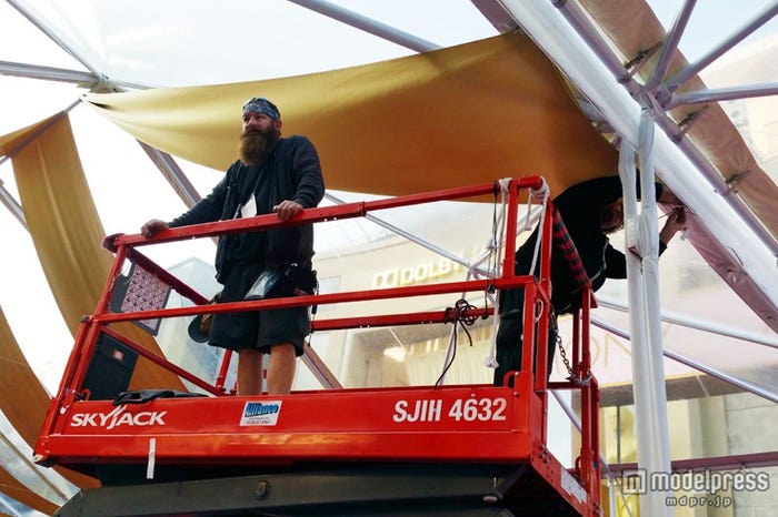 第87回アカデミー賞、レッドカーペット会場準備の様子(米・ドルビー・シアター/画像:モデルプレス)