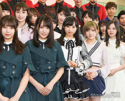レコ大でAKB48・乃木坂46・欅坂46の対決再び 揃って会見登壇<第60回輝く!日本レコード大賞>