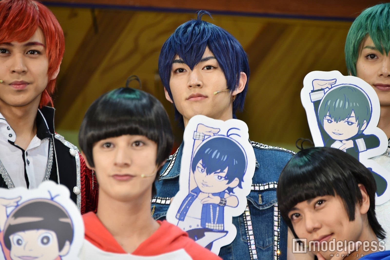 舞台『おそ松さん on STAGE ～SIX MEN’S SHOW TIME 2～』会見 （C）モデルプレス