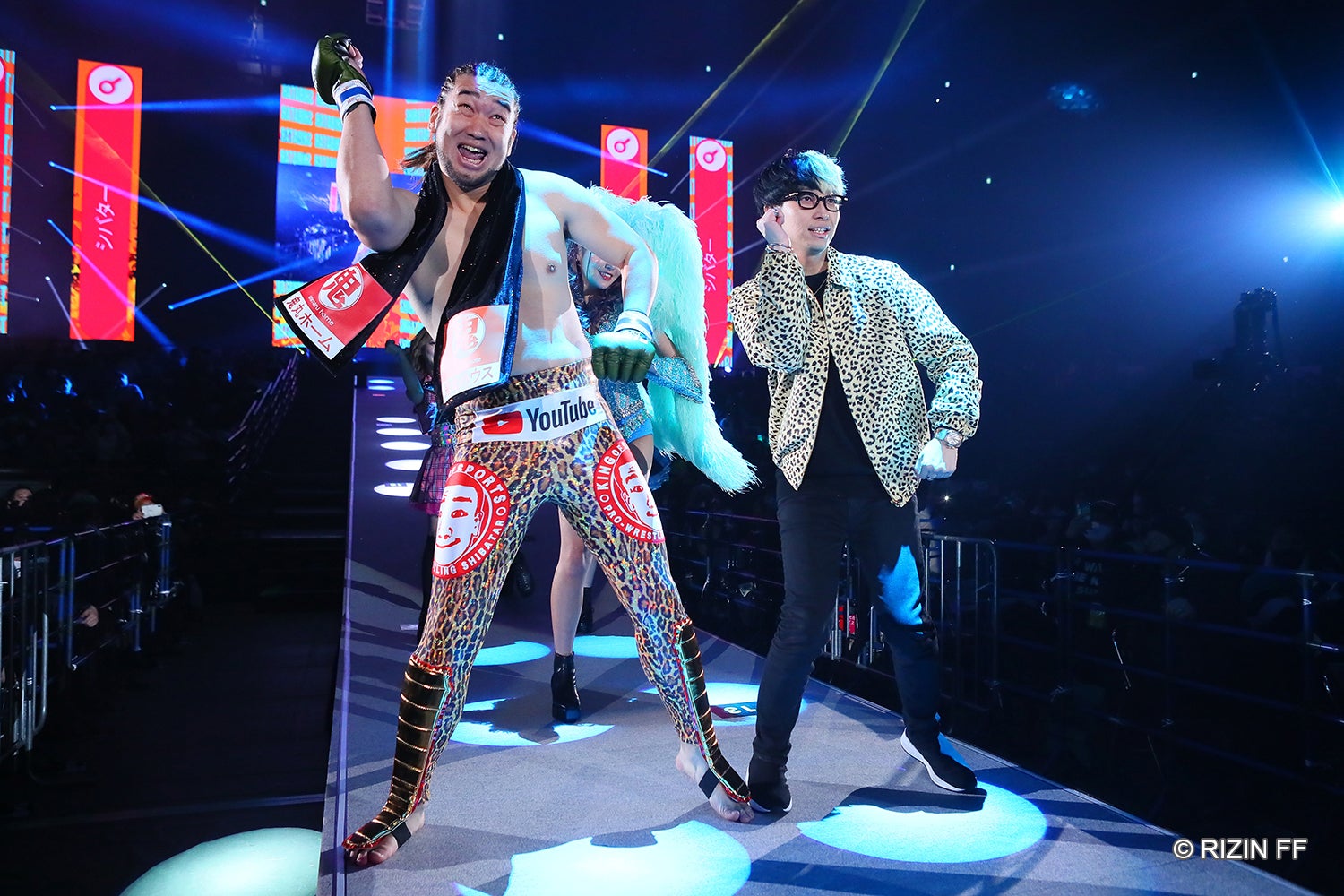 シバター、てんちむ、ヒカル（C）RIZIN FF