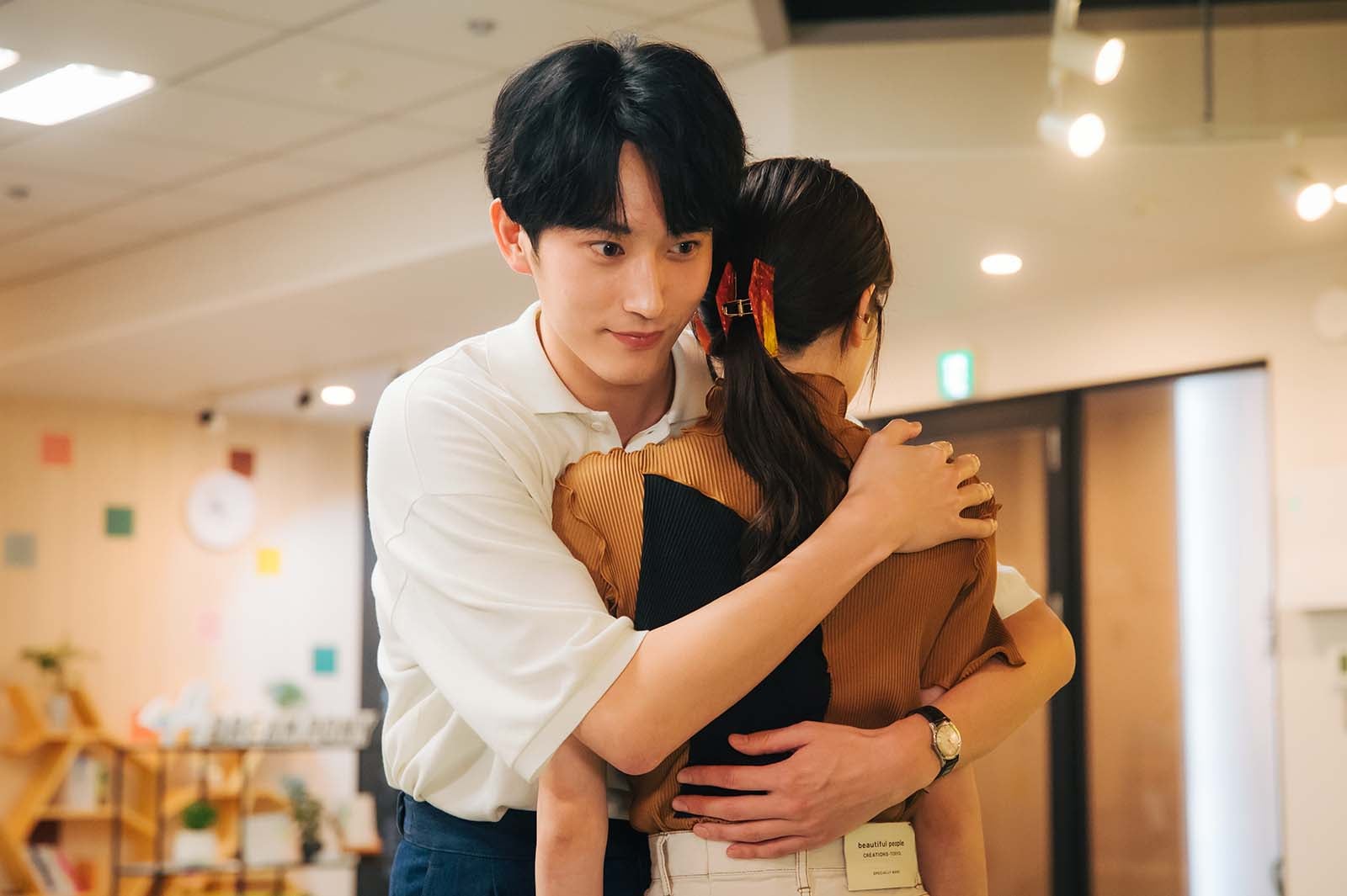 杉野遥亮、永野芽郁／「ユニコーンに乗って」第9話より（C）TBSスパークル／TBS　撮影：加藤春日