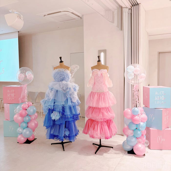 「私たち結婚しました 5」レセプションパーティーの様子(C)AbemaTV, Inc.