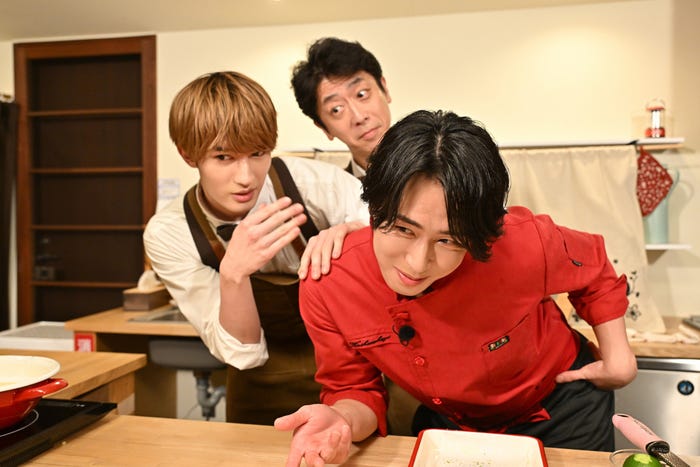 ジェシー、後藤輝基、宮舘涼太(C)TBS