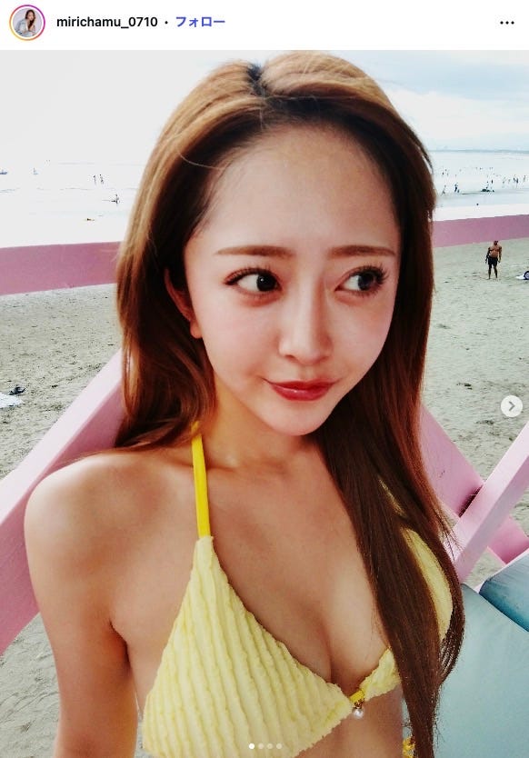 みりちゃむInstagramより