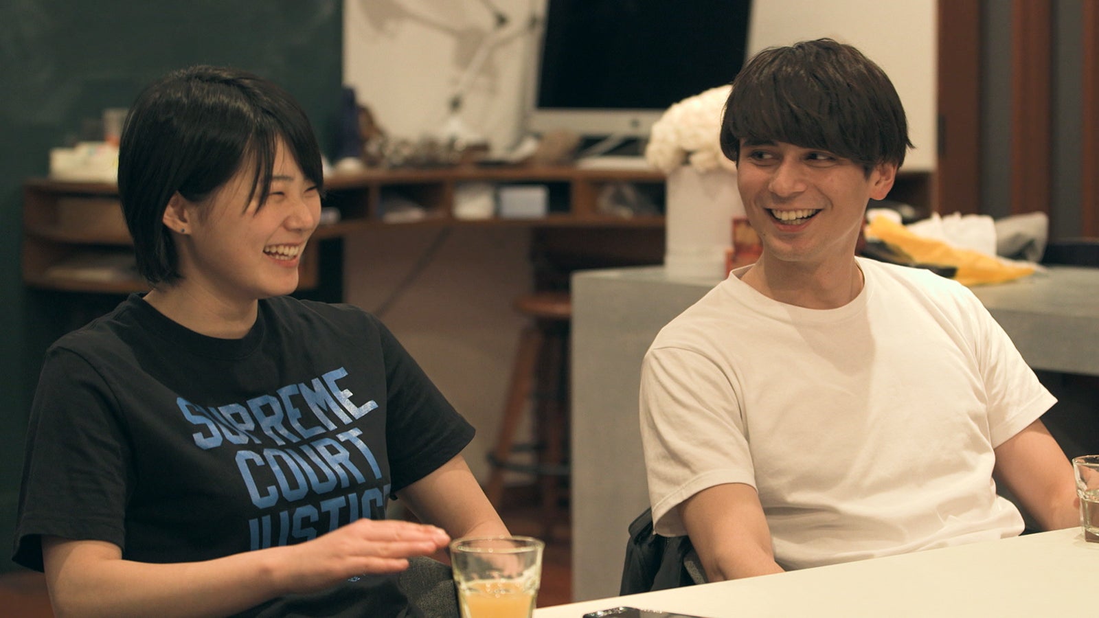 至恩、つば冴「TERRACE HOUSE OPENING NEW DOORS」20th WEEK（C）フジテレビ／イースト・エンタテインメント