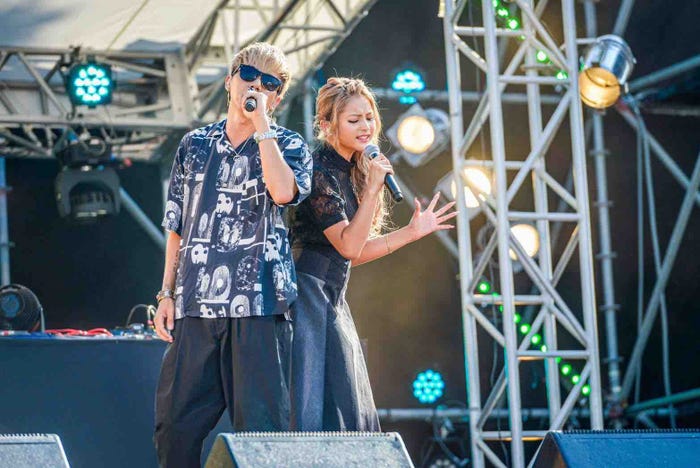 SLOTH、ゆきぽよ/「MUSIC CIRCUS’19 OSAKA」より(提供写真)