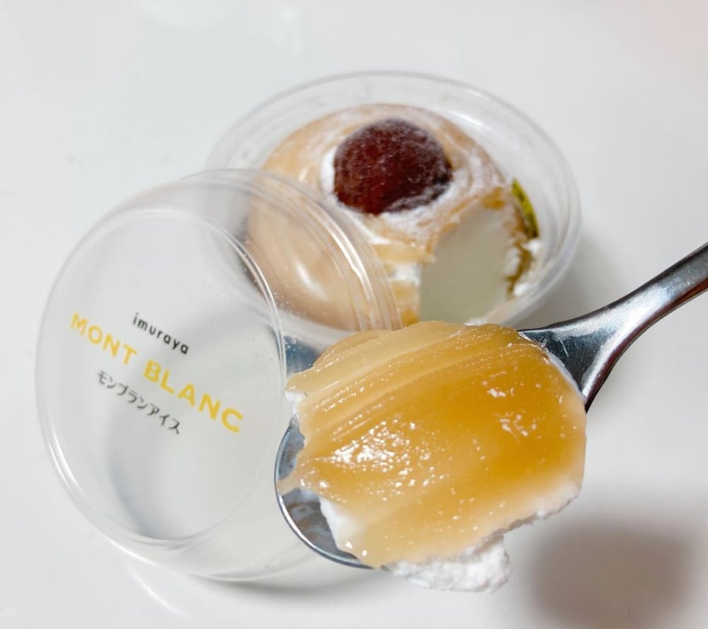 モンブランアイス