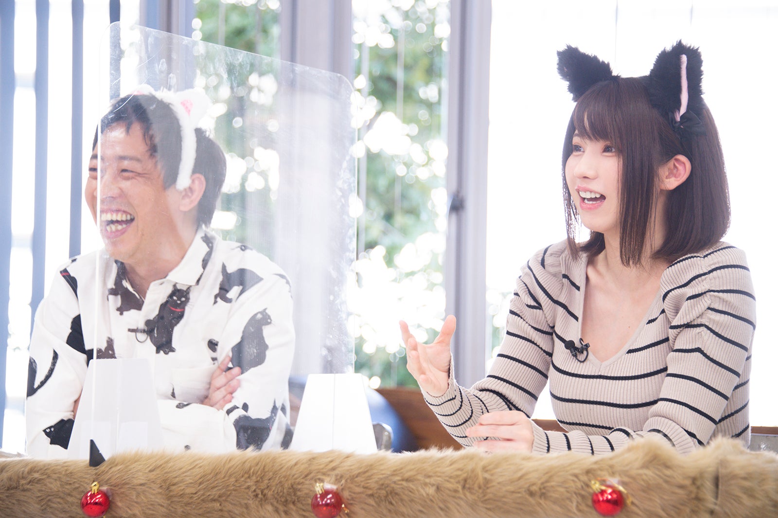 森田哲矢、えなこ（C）テレビ大阪