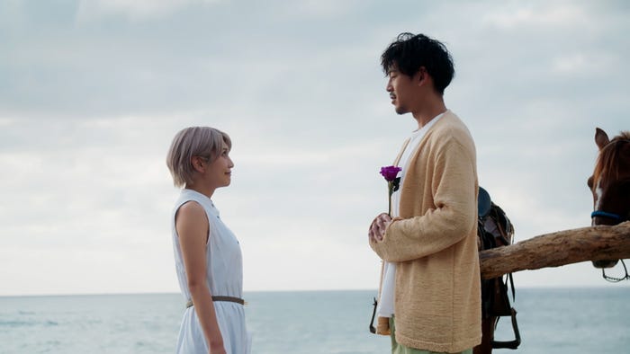 大内悠里、長谷川惠一「バチェラー・ジャパン」シーズン5エピソード5(C)2023 Warner Bros. International Television Production Limited