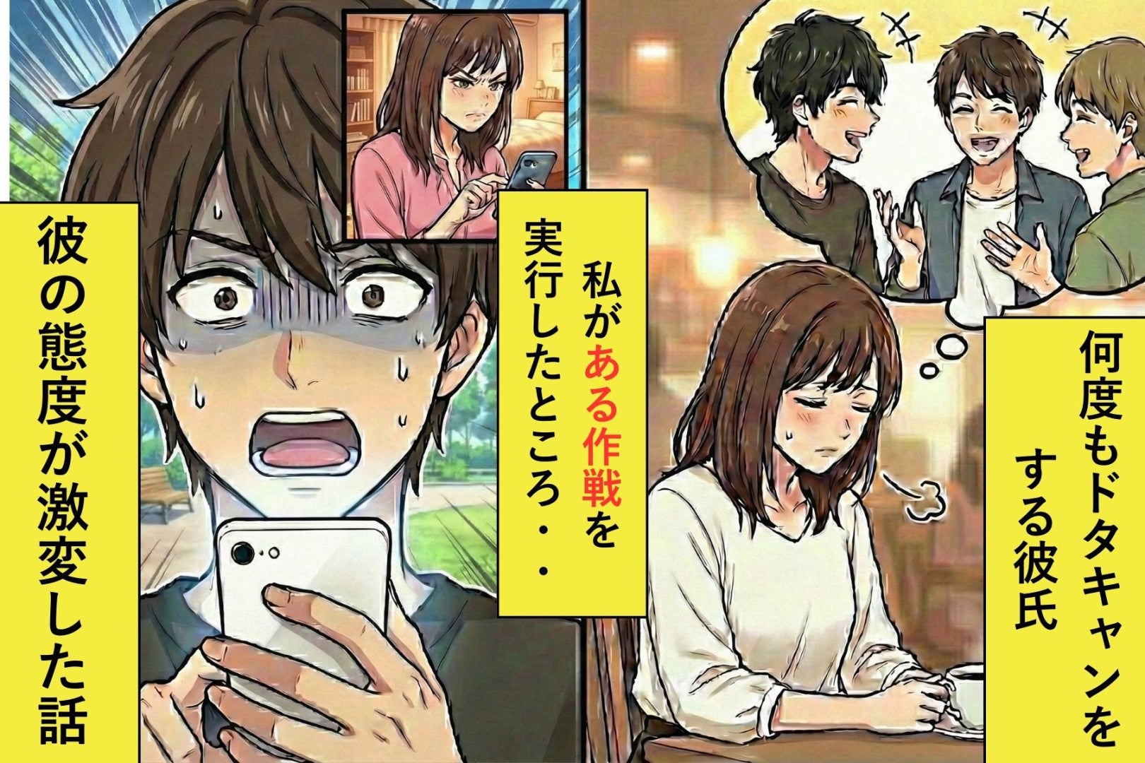 「友達からの誘いは断れない」と何度もドタキャンする彼氏...→ある作戦を決行したら彼の態度が一変した
