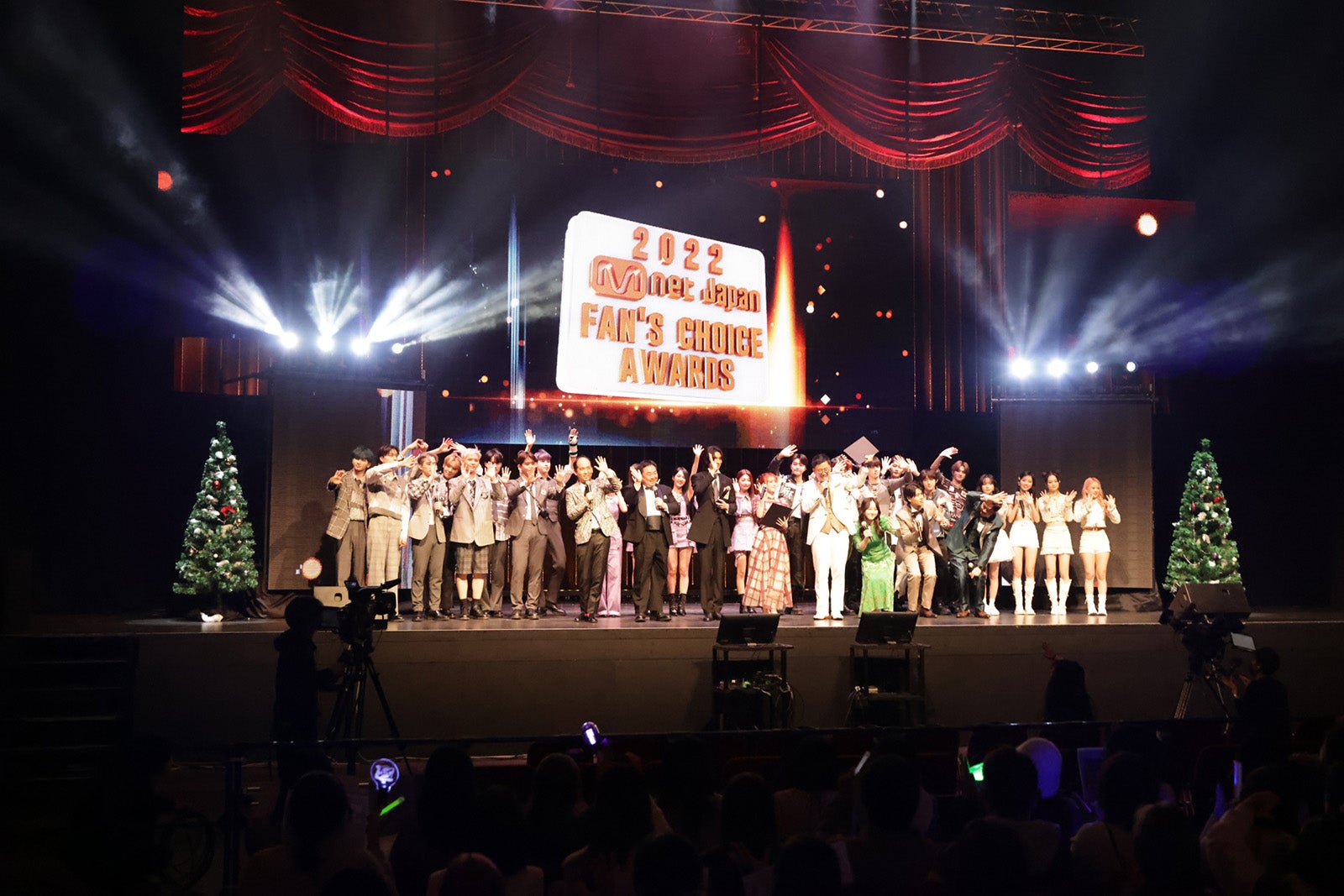 「2022 Mnet Japan Fan’s Choice Awards」の様子（C）CJ ENM Japan