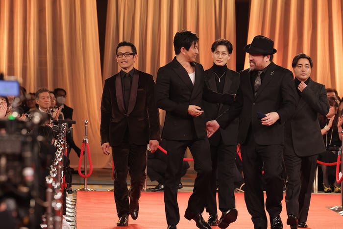 内野聖陽、大沢たかお、岡田将生、佐藤二朗、山田孝之(C)日本アカデミー協会