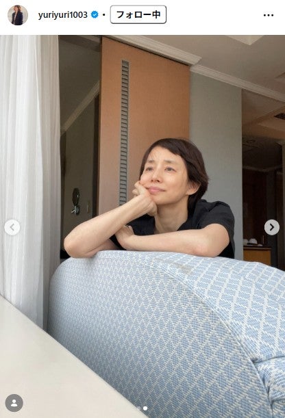 石田ゆり子Instagramより