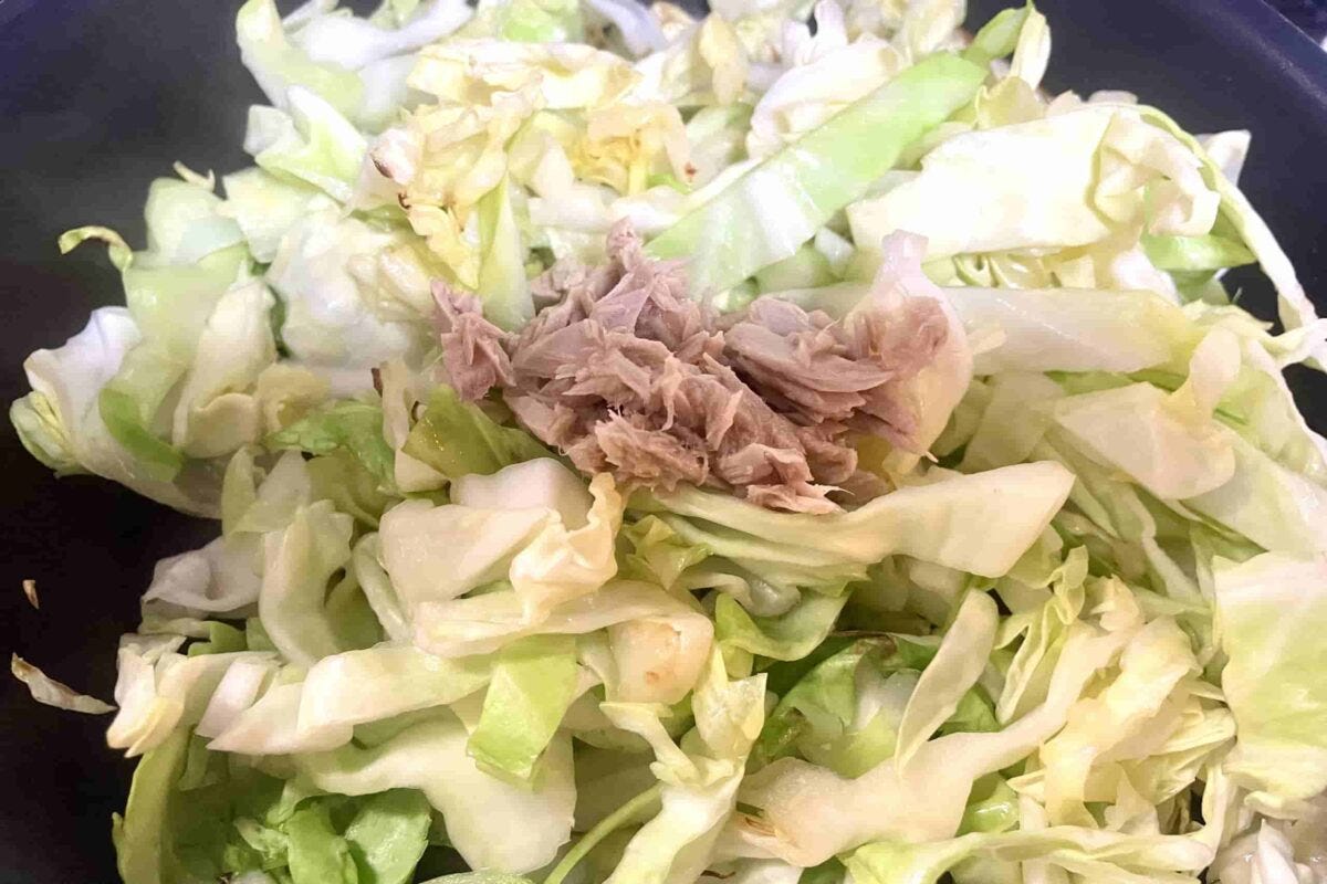 超痩せキャベツ焼き