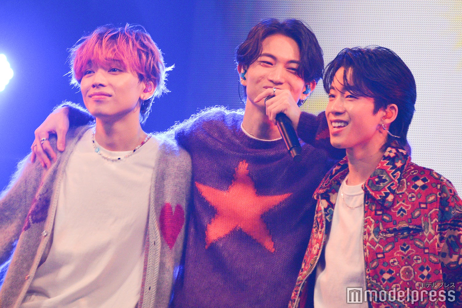 宮世琉弥、綱啓永、森愁斗 （C）モデルプレス