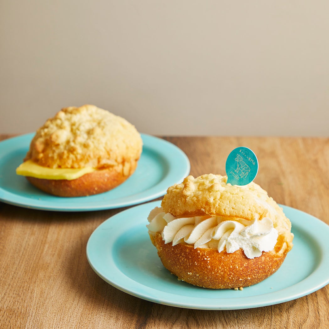 生クリーム専門店「ミルク」なんば限定台湾メロンパン、生クリーム＆厚