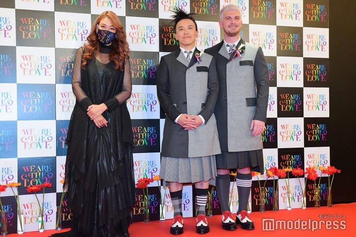 LiLiCo、レスリー・キー、ジョシュア・ヴィンセント・オッグさん (C)モデルプレス