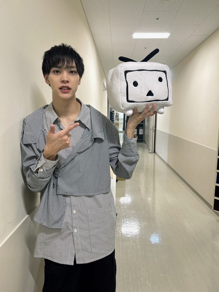 松本旭平「読者モデル大集合!!」(提供写真)