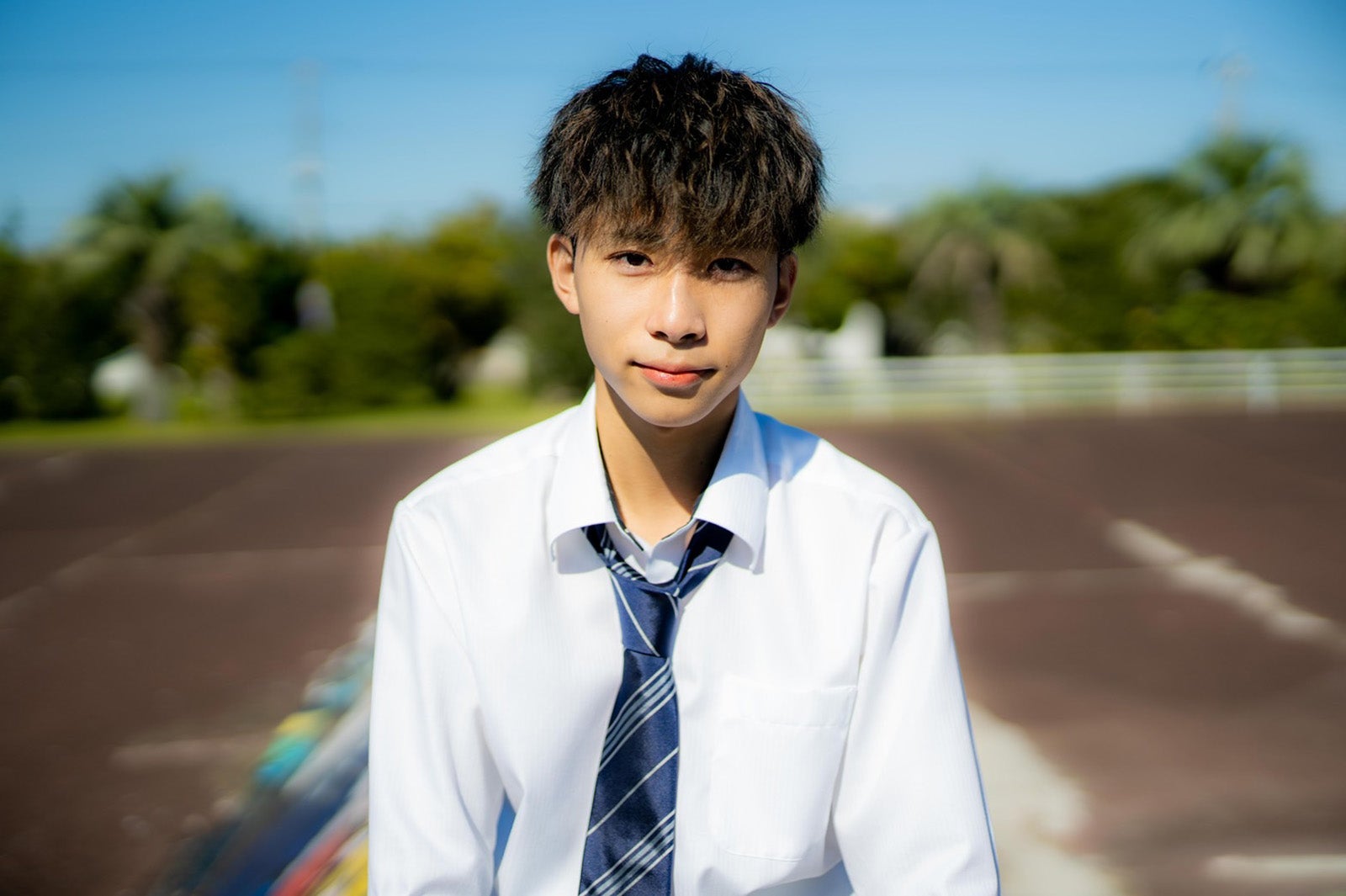 「男子高生ミスターコン2021」ファイナリスト・林田渓汰くん（提供写真）