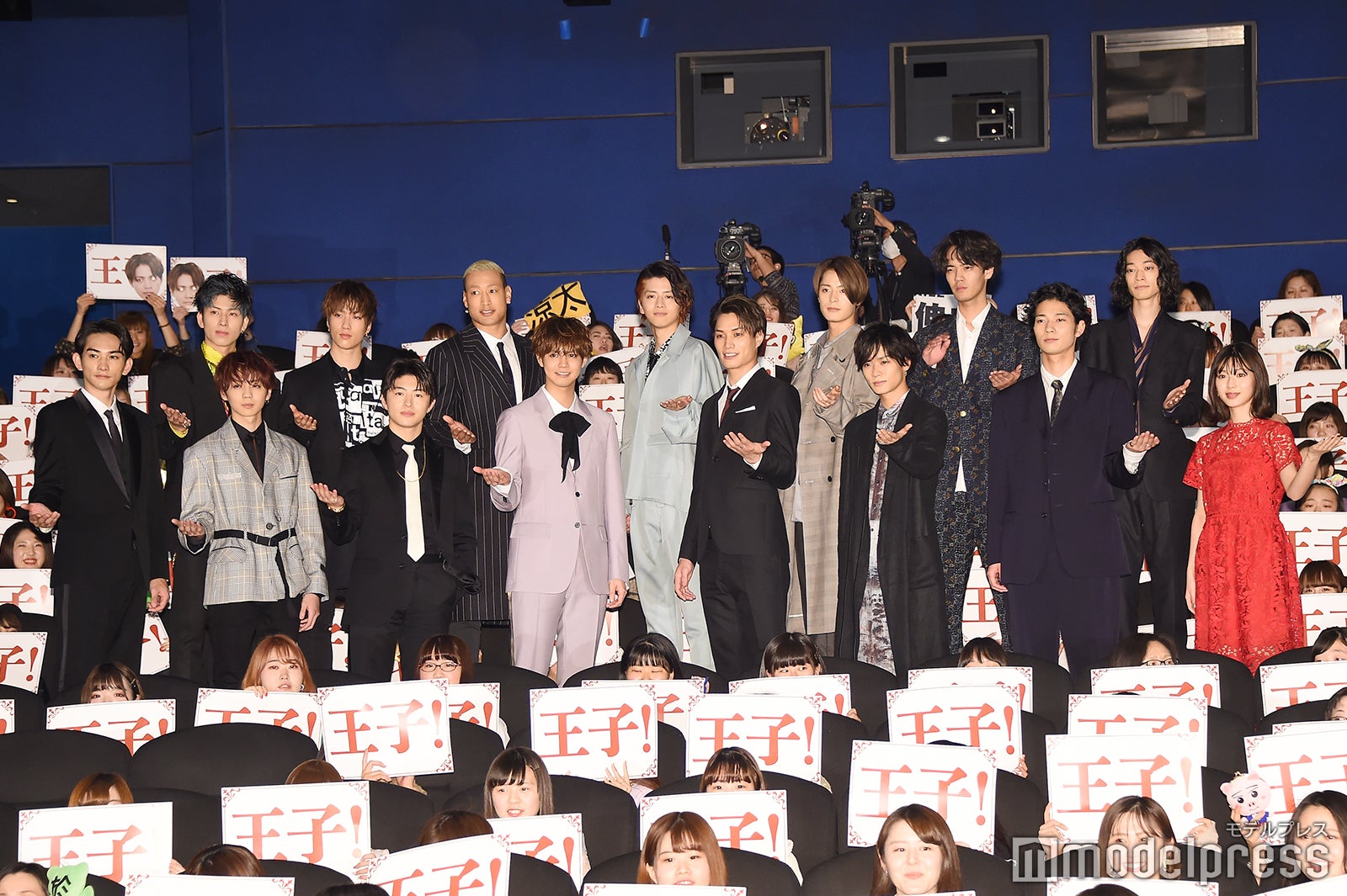 『PRINCE OF LEGEND』公開初日舞台挨拶の様子 （C）モデルプレス